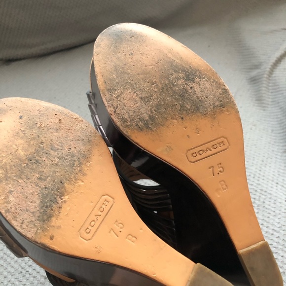 Coach Platform Wedges - Picture 4 of 4